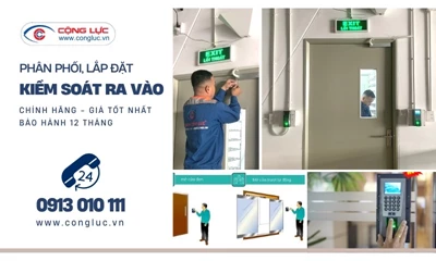 Lắp đặt thiết bị kiểm soát cửa ra vào uy tín tại Lê Chân,Hải Phòng
